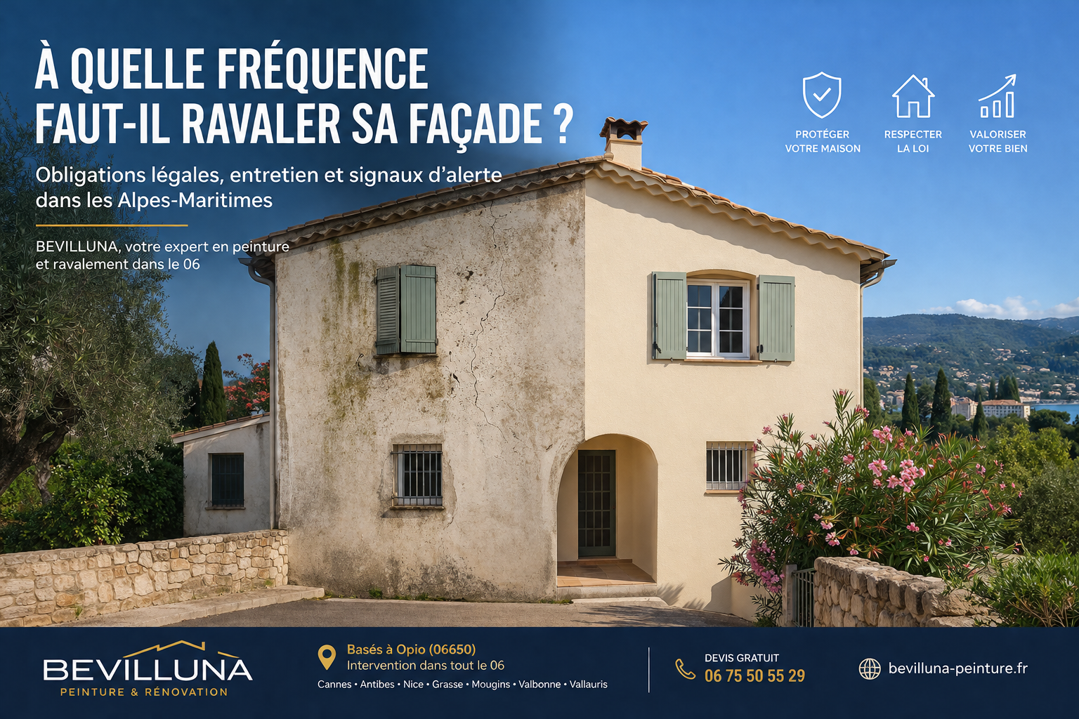 Ravalement de façade
