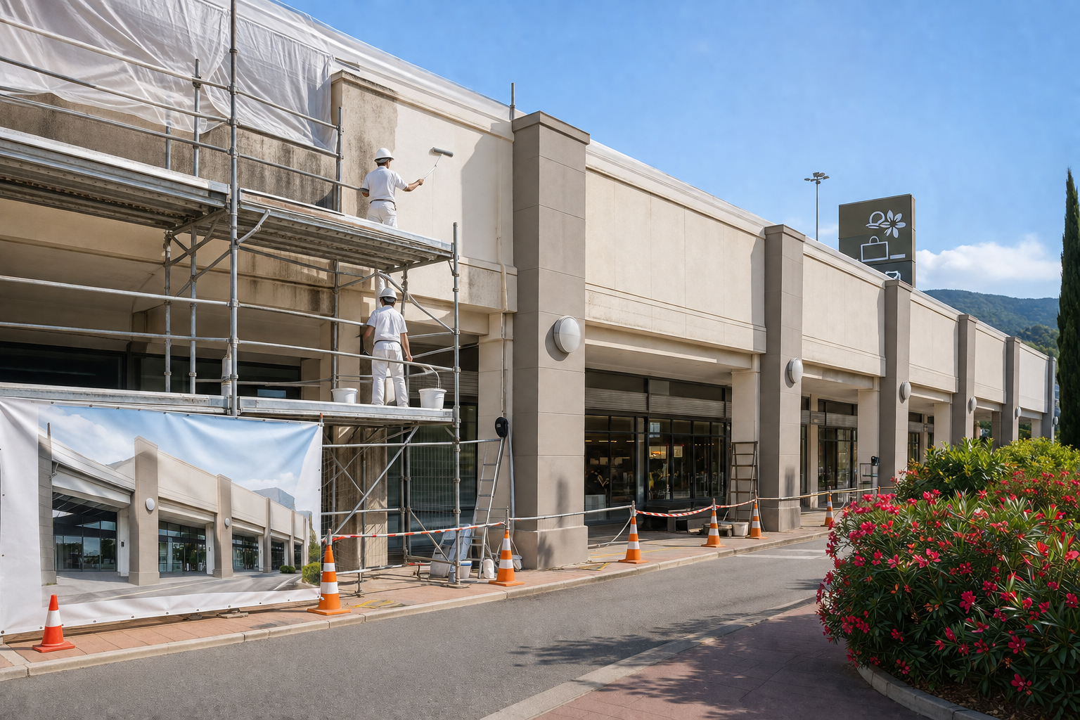 ravalement façade copropriété